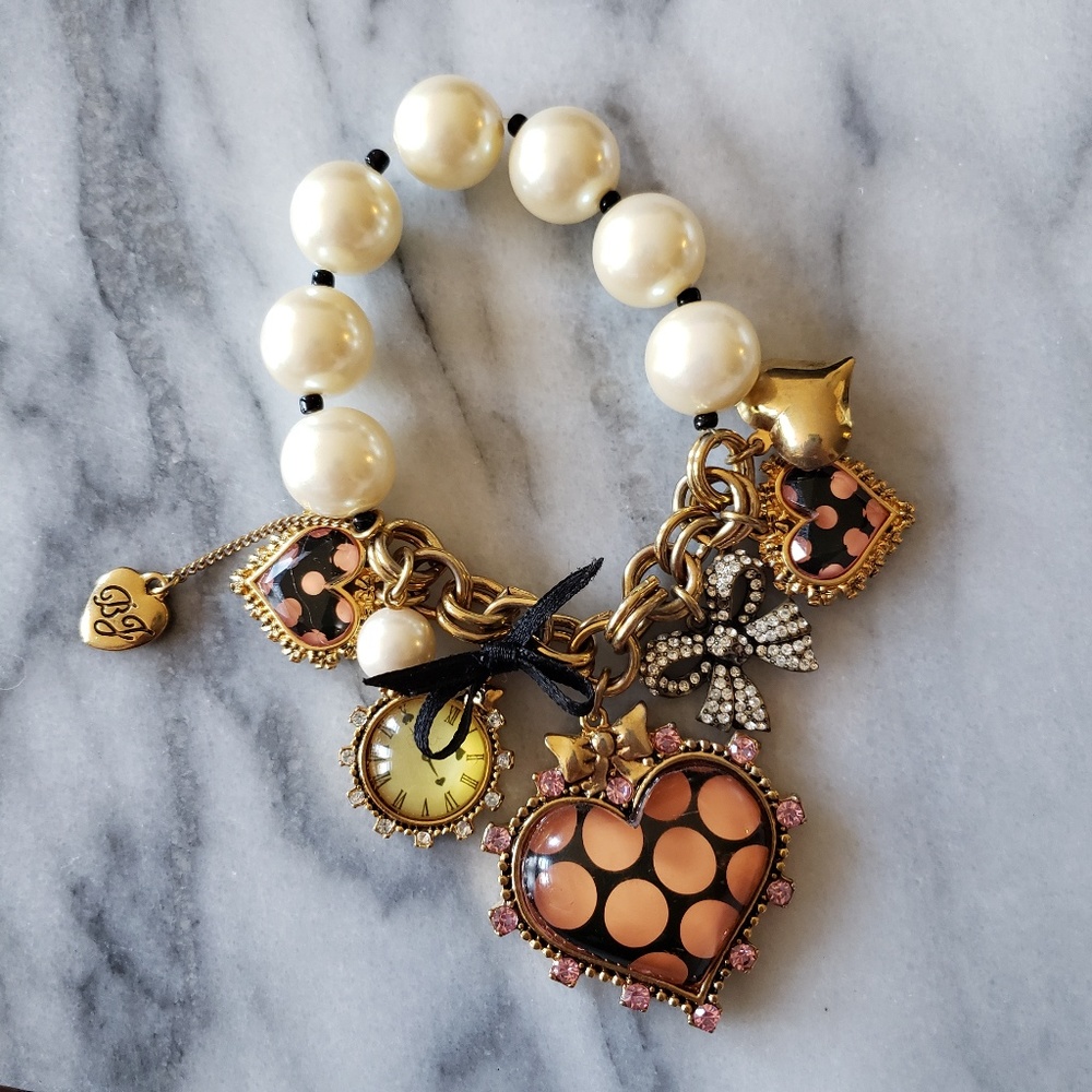 Betsey Johnson Charm Bracelet